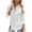White, variant on cfhntfmh Women's Button down Shirts Casual Long Sleeve Dress Shirts Comfy Collared Work Office Solid Blouses Tops