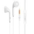 thumbnail image 1 of Auriculares intrauditivos con micrófono, auriculares con cable de 3,5 mm para smartphones iOS y Android, portátiles, MP3, juegos y Walkman, 1 of 5
