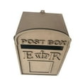 thumbnail image 1 of SHISUYAN 1PC DIY Wooden Wedding Greeting Box Mr. Mrs. Knot Wedding Box Wedding Case (with Lock), 1 of 9