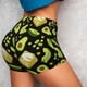 thumbnail image 4 of Fotbe Avocado Toast Shorts Sin Costuras – Shorts Deportivos de Cintura Alta para Mujer, Elásticos para Gimnasio, Yoga, Running o Ciclismo-X-Large, 4 of 8