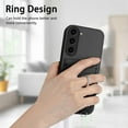 thumbnail image 2 of Allytechgroup Samsung Galaxy S23 Case with Cards Holder, Crossbody Shoulder Strap Ring Holder Kicsktand Bumper Shockproof Slim Fit Wallet Case Cover for Samsung Galaxy S23, Black, 2 of 6