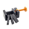 thumbnail image 4 of SHOWERORO 1 Set Woodcarving Tool Kit for Stone Carving in Black ABS and Nylon for Professional Use, 4 of 8