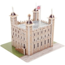 Raindrops Architectural Model Paper Puzzle Khaki 1 Set