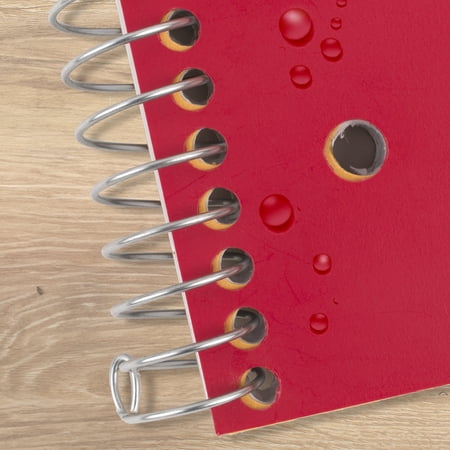 Five Star Spiral Notebook + Study App, 5 Subject, College Ruled, 8.5" x 11", Fire Red