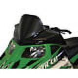 Powermadd Cobra Windshield, 14.75in. - Black on Black