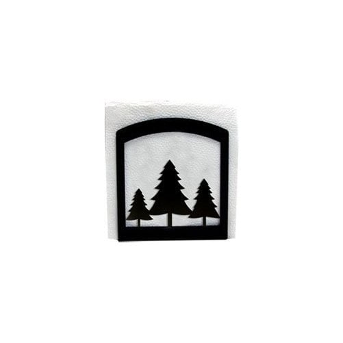 Village Wrought Iron NH20 Pine Trees Napkin Holder