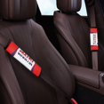 thumbnail image 3 of Chririnla Croatia Flag Theme Seatbelt Cushion Accessories 2 Pack, Car Seat Belt Pads Polyester SBR Composite Soft Breathable for Auto SUV Truck, 3 of 8