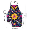 thumbnail image 2 of Sikiie Cinco De Mayo Floral Aprons for Kitchen Cooking Aprons, Chef Apron for Men Women Chef, 2 of 7
