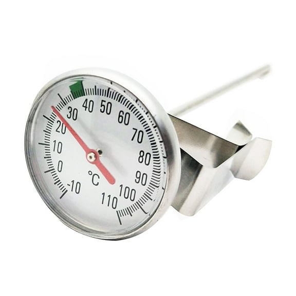 NUOLUX 1 Set of Milk Thermometer Probe Thermometer with Clip Coffee Water Thermometer