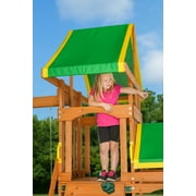 Creative Cedar Designs Woodlands Complete Wooden Swing Playset
