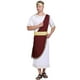 thumbnail image 1 of Disfraz Eraspooky para adulto, emperador de Roma, césar, toga para hombre, 1 of 1