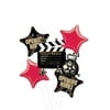 Opening Night Movie Party Supplies Balloon Bouquet Decorations Hollywood Film Clapper