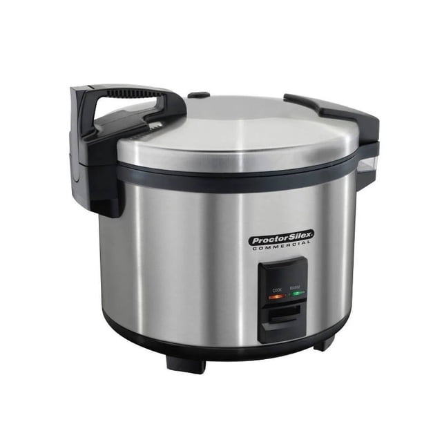 Arrocera Eléctrica Proctor Silex 60 tazas 14 Lts Acero Inoxidable 1550 w 37560R