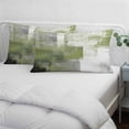 thumbnail image 4 of Sage Green Ombre Queen Size Pillow Cover, Pillowcase Protectors with Zipper, Breathable Decorative Throw Pillow Case Cover, Vintage Shabby Abstract Plaid Art Pillow Shams for Couch Sofa 20x30Inch, 4 of 8