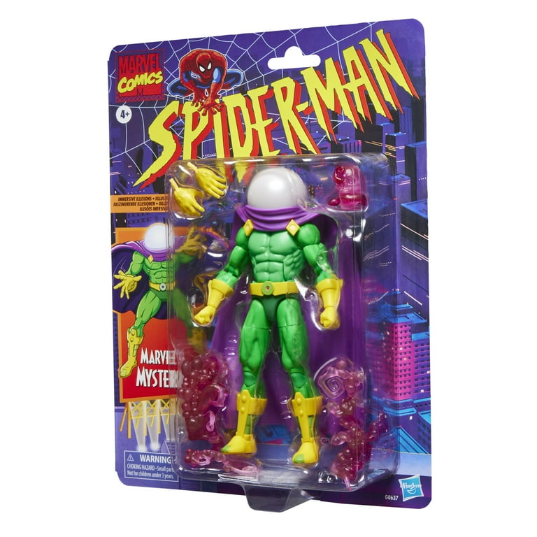 マーベルレジェンド　ミステリオ Marvel Legends Series Marvel's Mysterio, Retro Spider-Man Action