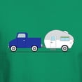 thumbnail image 3 of CafePress - Truck & Camper T Shirt - Men's Classic Graphic Cotton T-Shirt, 3 of 4
