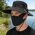 thumbnail image 3 of Kugisaki Summer Bucket Hat Sun Hat with Fans Solar Power & USB Charging Fishing Essentials for Women Men Camping Hiking Beach Gardening, 3 of 7
