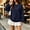 4# Navy, variant on Crew Neck Sweatshirts Women Fall Oversized Crewneck Sweatshirt Vintage Fleece Pullover Loose Fit Cute Y2K Hoodie Black S