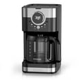 thumbnail image 1 of BLACK+DECKER Programmable 12-Cup Coffeemaker, Stainless Steel & Black, 1 of 7