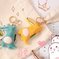 thumbnail image 2 of Nuevo colgante de animales de fieltro de lana de dibujos animados Kawaii para niñas, llavero de mochila escolar, accesorios de bolsa de oso de peluche lindo, 2 of 5