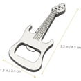 thumbnail image 5 of 2pcs Guitar Corkscrew Bottle Opener Can Top Opener Beer Can Opener Wine Stopper Remover Can Piercer Beverage Wine Corkscrew, 5 of 5