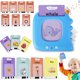 thumbnail image 1 of Tarjetas flash parlantes 112 piezas de doble cara para bebés Audible Sight Words Cards Toy para niños pequeños que aprenden Flashcards preescolar juguetes interactivos educativos regalos para niños de, 1 of 11