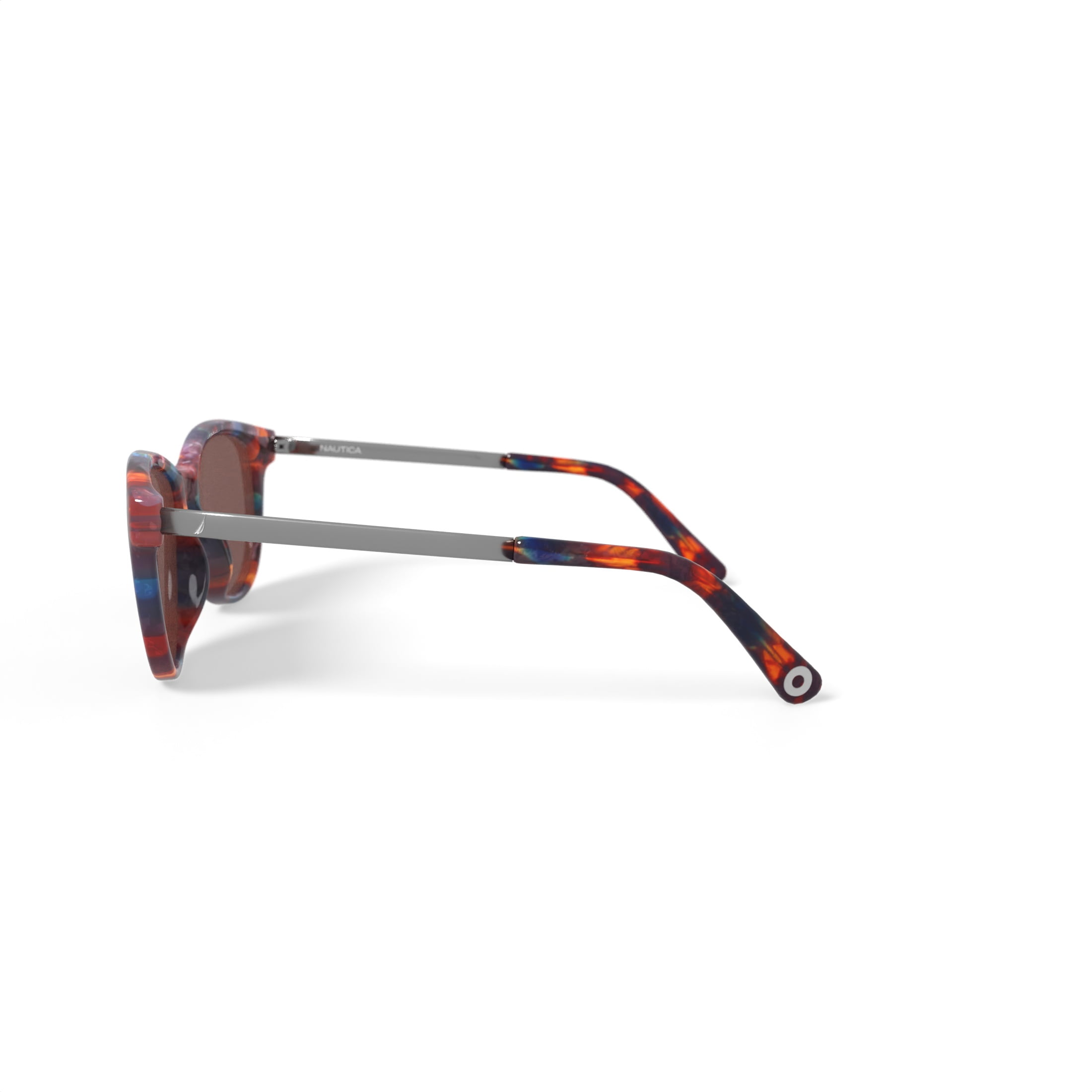 Nautica Women's Rx'able Fashion Sunglasses, NLS6004, Tortoise, 52-17-140, with Case