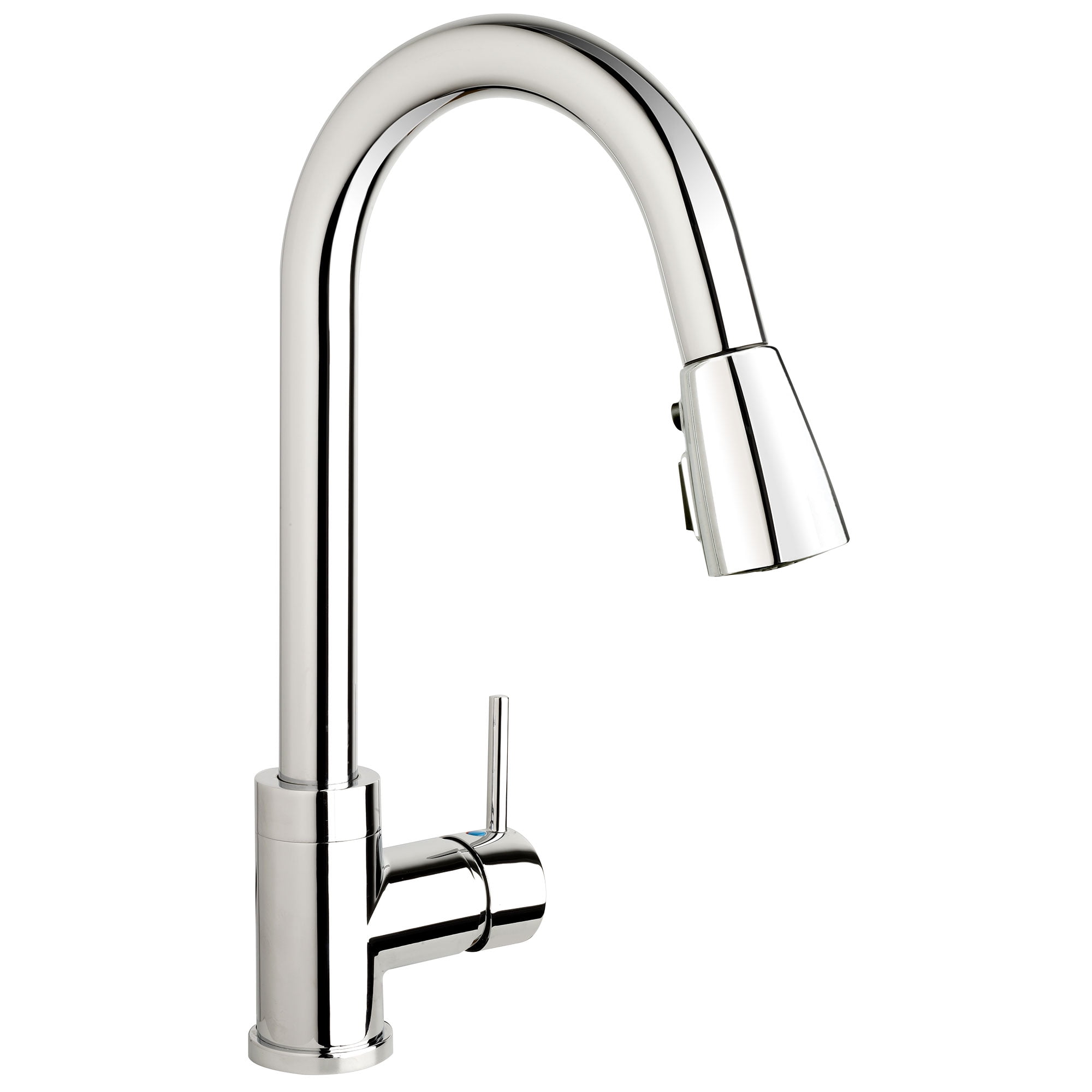10% Savings Urbania Single Handle Pull-Down Kitchen Faucet and Soap Dispenser, Polished Chrome