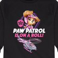 thumbnail image 3 of Paw Patrol - Paw Patrols On A Roll - Toddler And Youth Long Sleeve Graphic T-Shirt, 3 of 6