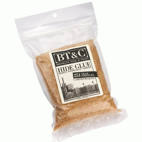 Brooklyn Tool & Craft Hide Glue 251 Gram Strength, 1 lb.
