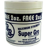 Bronner Brothers Double Strength Super Gro Maximum Strength 6 oz. (Pack of 6)
