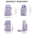 thumbnail image 4 of CHAOYUNYI Water Bottle Holder with Strap for 25/32/40/64 oz, Carrier Sling Bag with Phone Pocket Water Bottle Sleeve for Men Women Hiking Camping Travelling, 4 of 7