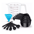 thumbnail image 1 of Juego De Tazas Cucharas Medidora 11pc Negro, 1 of 3