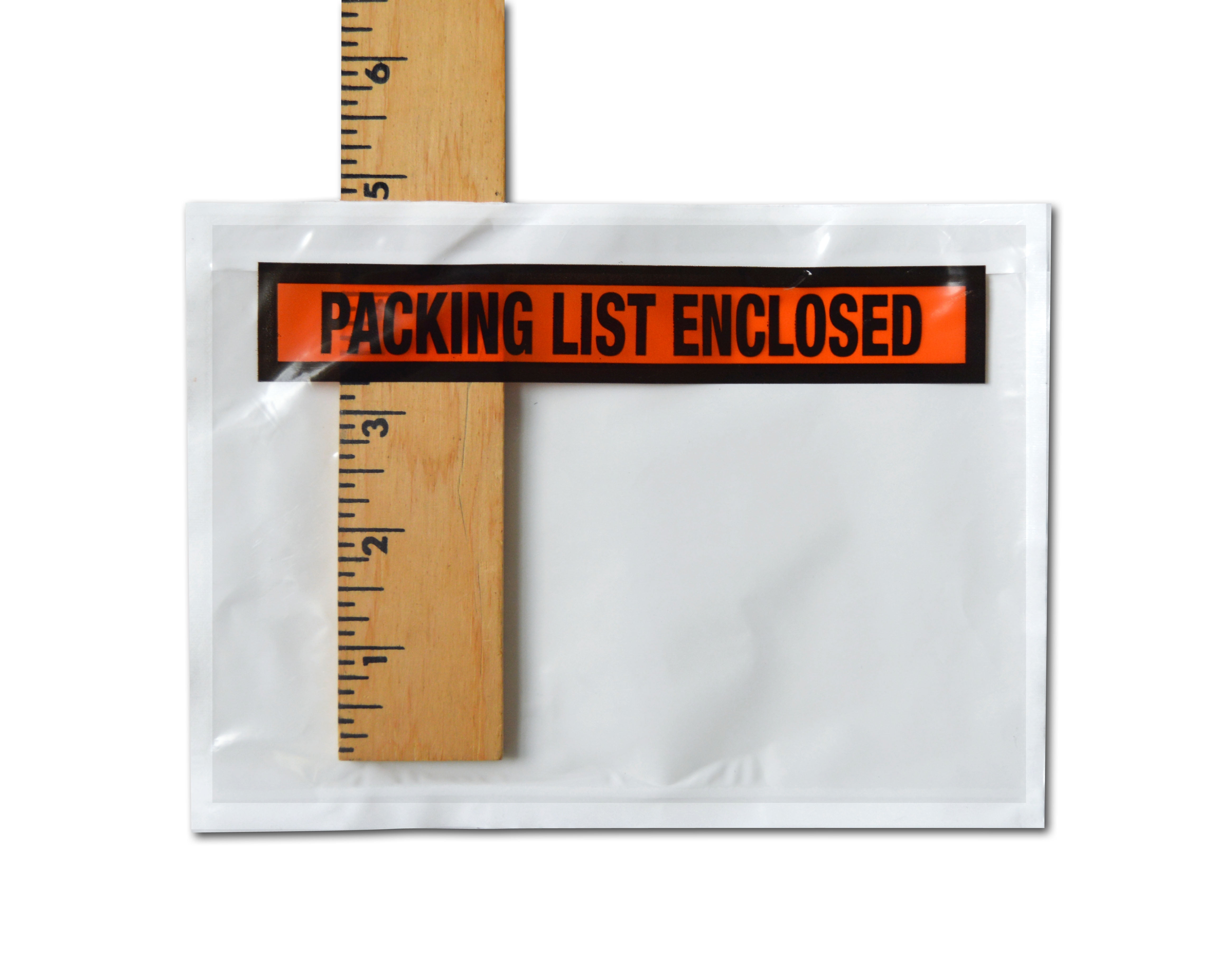 SSBM Packing List Pouches Shipping Label Panel Face Enclosed Envelopes Adhesive