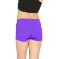 thumbnail image 3 of Stretch Is Comfort Girl's Nylon Spandex Stretch Booty Shorts | Child Size 2 -12, 3 of 6