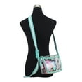 thumbnail image 4 of Eastsport Clear Stadium Cross Body, Turquoise, 4 of 7