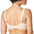 thumbnail image 2 of Women's Bali DF0044 Double Support Soft Touch Wirefree Bra (Soft Taupe 34D), 2 of 11