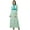Turquoise, variant on Bimba Women's Floral Winter Maxi Dress Long Printed Rayon