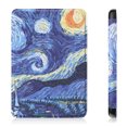 thumbnail image 2 of Funda protectora para Amazon Kindle 2022 cubierta de libro impermeable de Kuymtek cuero PU duro PC pintada reemplazo de Sueño automático, 2 of 5