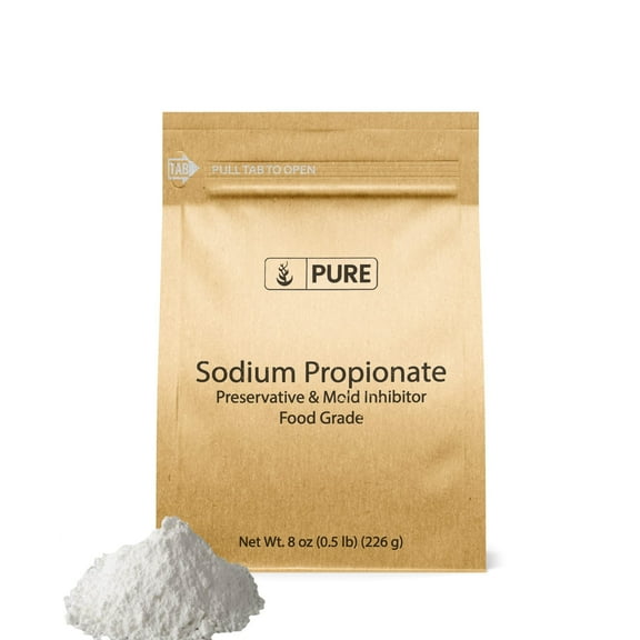 PURE ORIGINAL INGREDIENTS Sodium Propionate 8 oz Preservative & Mold Inhibitor, Food Grade, Food Additive