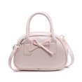 thumbnail image 1 of Bolso Cuerpo Cruzado Lindo Bownot Shoulder Pu Cuero Gran Capacidad Travel Shopping Party Bag, 1 of 9