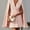 Pink, variant on ZOELNIC Women's Cape Blazer Dress Split Long Sleeve Double Breasted Jacket Dress, Office to Evening Outfit with Structured Shoulders for Weddings & Business Events, S
