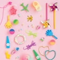 thumbnail image 4 of Unique Industries Assorted Colors Striped Birthday Party Favors, 8 Count, 4 of 4