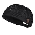 thumbnail image 3 of 1PC Mens Breathable Brimless Hat Summer Style Mesh Ultra Cooling Skullcap Adjustable Hip-Hop Cap Docker Beanie, 3 of 7