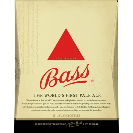 Bass Pale Ale, 12 Pack 12 fl. oz. Bottles, 5.1% ABV