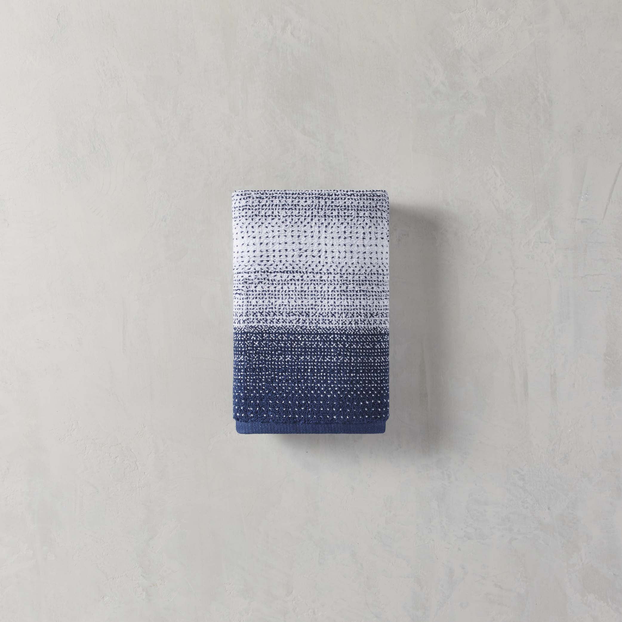 Better Homes & Gardens Signature Soft Heathered Hand Towel, Blue Admiral