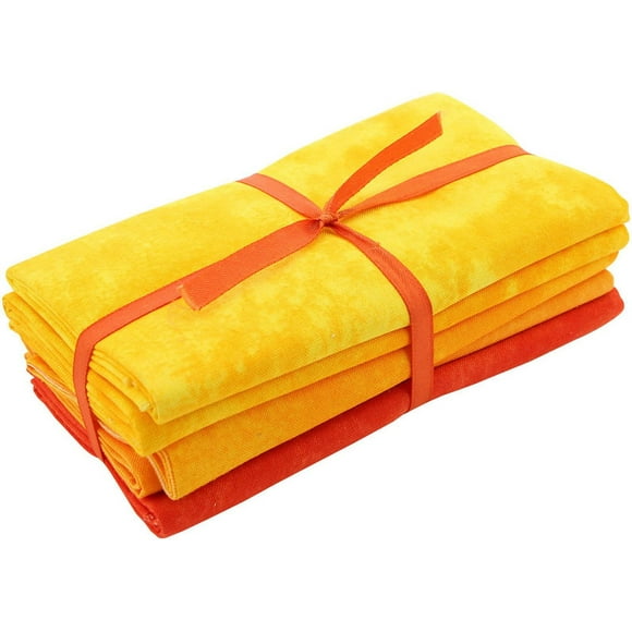 Fabric Creations Textured Fat Quarter Bundle, 5 x 18" x 21"