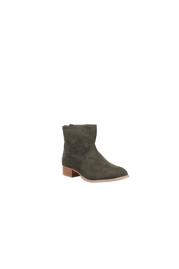 | Michelle Ankle Booties | Green | Size 6.5