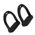 thumbnail image 4 of Estribos Para Caballos, 2 Uds. Estribos De Plástico Para Montar A Caballo Con Almohadilla De Goma Antideslizante Negra Accesorios Para Sillas De Montar Ecuestres Para Aliviar, 4 of 7