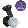 thumbnail image 7 of 3M Performance Gravity HVLP Atomizing Head Refill Kit, 26712, Size 1.2, Blue, for use with 3M Performance Spray Gun and 3M PPS 2.0 Paint Cups, 5 Pack, 7 of 7